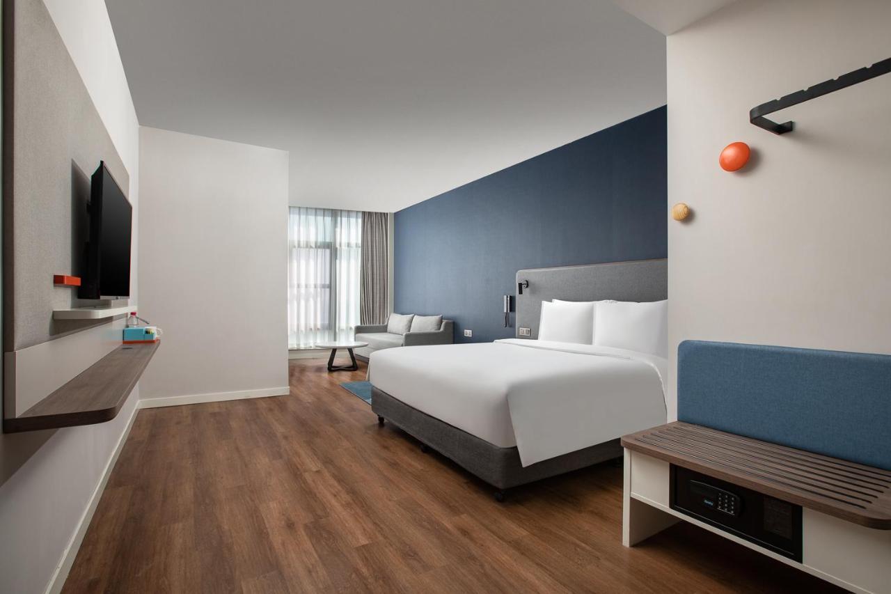 Holiday Inn Express Shanghai Tangzhen By Ihg - 20 Mins To Disney Land Buitenkant foto